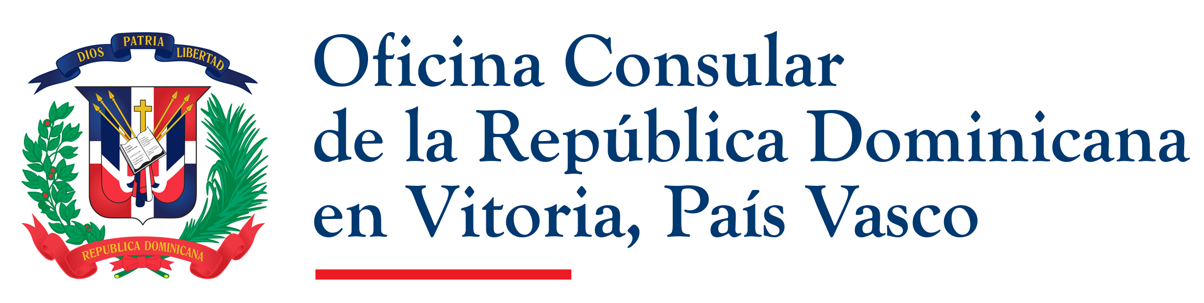 Oficina Consular de la República Dominicana en Vitoria, País Vasco Logo